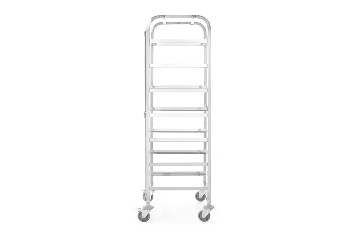 Wózek do transportu koszy do zmywarek, 7 × 500×500 mm, 615x560x1710mm HENDI 810583