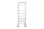 Wózek do transportu koszy do zmywarek, 7 × 500×500 mm, 615x560x1710mm HENDI 810583