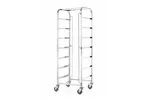 Wózek do transportu koszy do zmywarek, 7 × 500×500 mm, 615x560x1710mm HENDI 810583