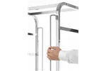 Wózek do transportu koszy do zmywarek, 7 × 500×500 mm, 615x560x1710mm HENDI 810583