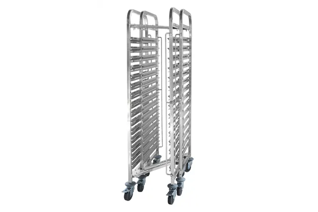 Wózek do transportu pojemników 15×GN 1/1, kompaktowy, 445x610x1710mm HENDI 810606