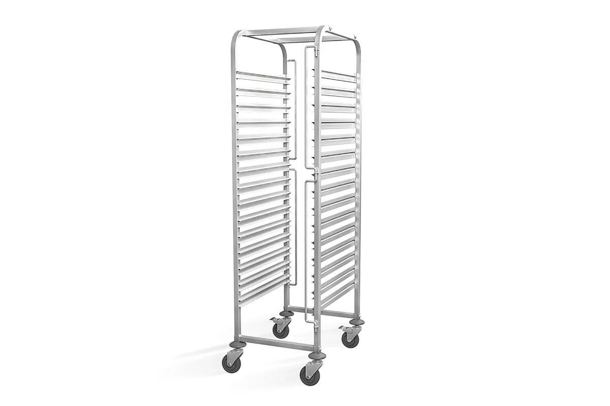 Wózek do transportu 15 blach 600x400, Profi Line, 515x680x1710mm HENDI 810651