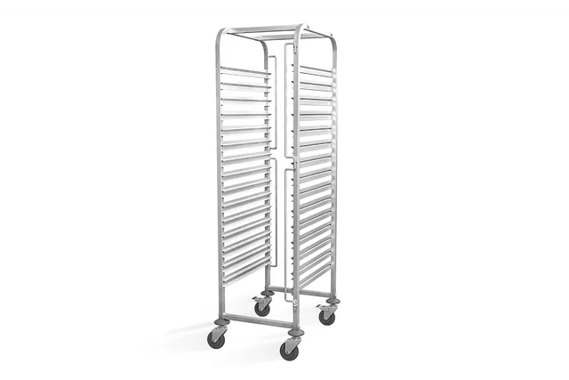 Wózek do transportu 15 blach 600x400, Profi Line, 515x680x1710mm HENDI 810651