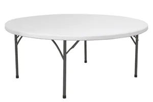 Stół cateringowy okrągły, max. obciążenie: 250 kg, ⌀1800x740mm AmerBox 810941
