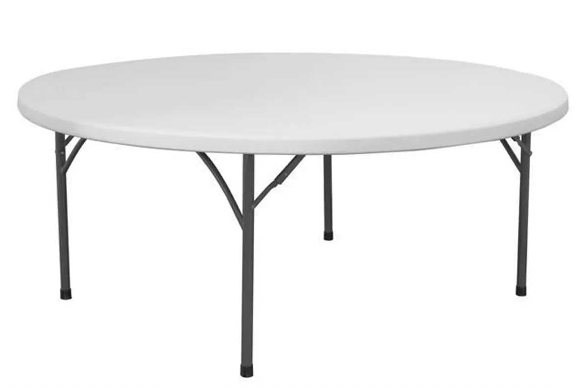 Stół cateringowy okrągły, max. obciążenie: 250 kg, ⌀1800x740mm AmerBox 810941