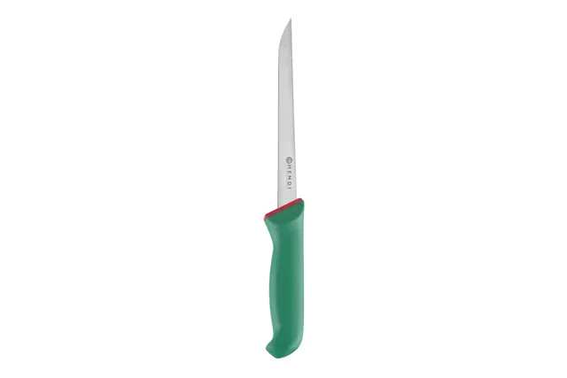 Nóż do filetowania ryb giętki, zielony, 330mm HENDI 843321