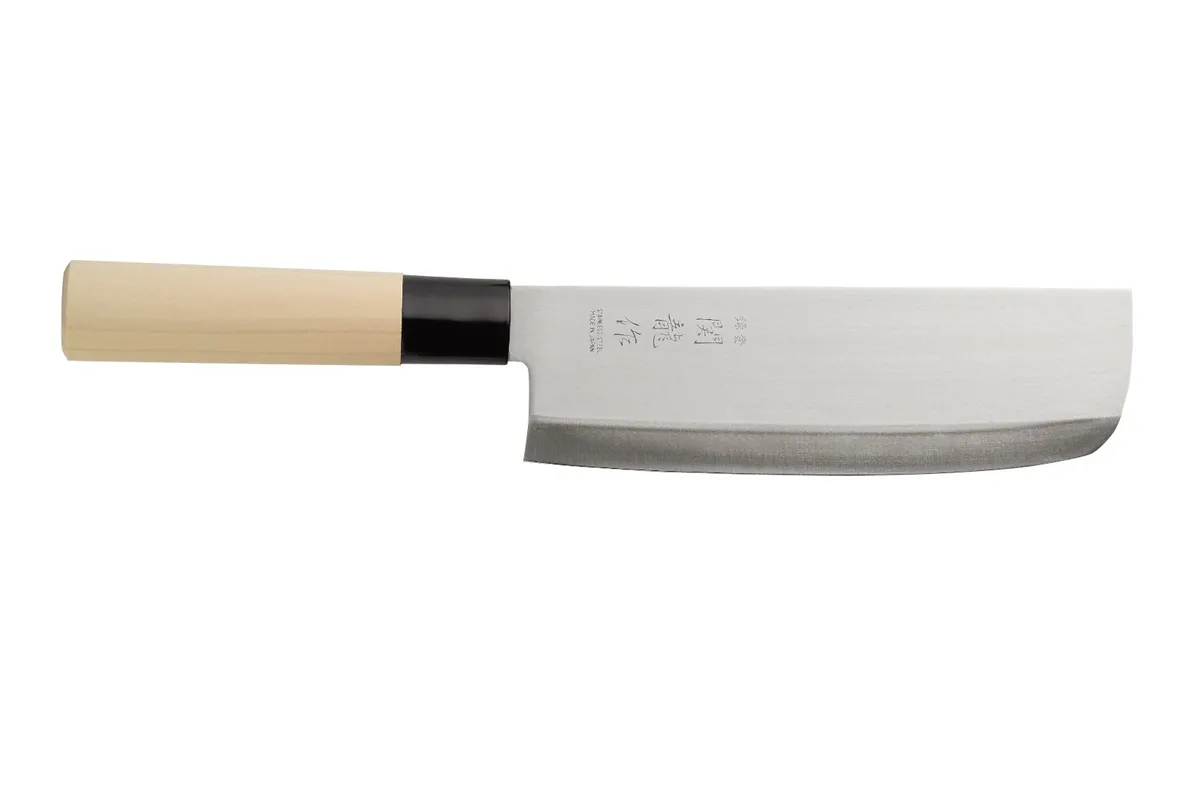 Nóż japoński Nakiri, czarny, 290mm HENDI 845028