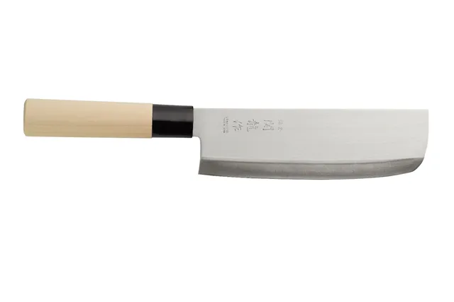 Nóż japoński Nakiri, czarny, 290mm HENDI 845028