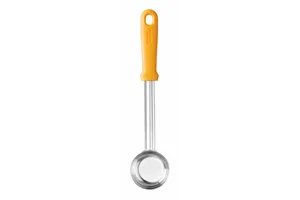 Chochla do sosu do pizzy heavy-duty, designed by Robert Bronwasser, 0,09L, pomarańczowy, 330x72x27mm HENDI 855621