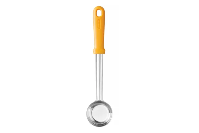 Chochla do sosu do pizzy heavy-duty, designed by Robert Bronwasser, 0,09L, pomarańczowy, 330x72x27mm HENDI 855621
