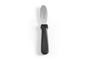 Nóż do smarowania ząbkowany, czarny, 210mm HENDI 855768