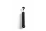 Nóż dekoracyjny do kulek pojedynczy, karbowany, czarny, 150mm HENDI 856024