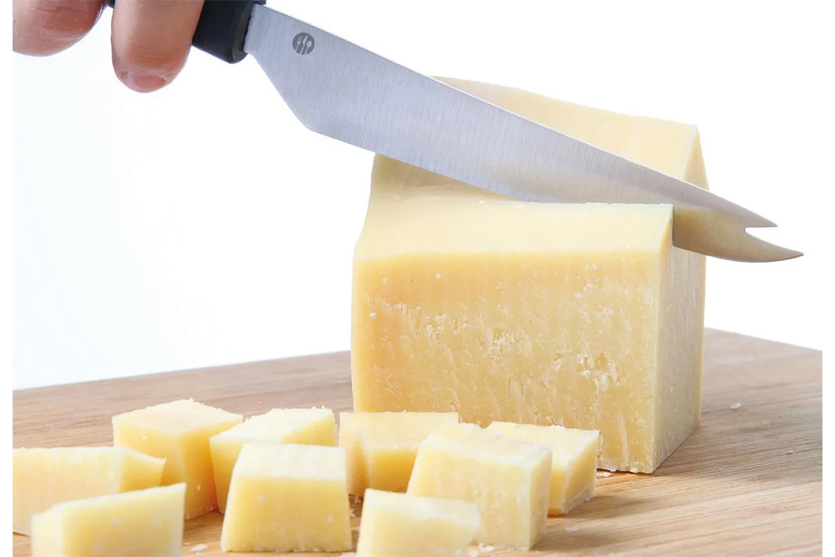 Nóż do twardych serów, czarny, 250mm HENDI 856239