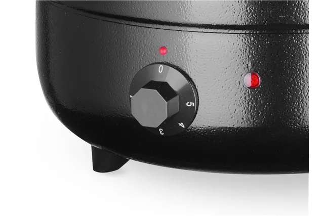 Kociołek do zupy, Kitchen Line, 8L, czarny, 230V/400W, ⌀330x363mm HENDI 860083