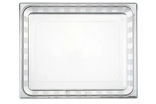 Pojemnik z poliwęglanu GN 2/1, GN 2/1, 58L, transparentny, 650x530x200mm HENDI 861196