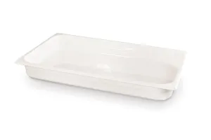 Pojemnik GN 1/1 z białego poliwęglanu, GN 1/1, 9L, biały, 530x325x65mm HENDI 862285