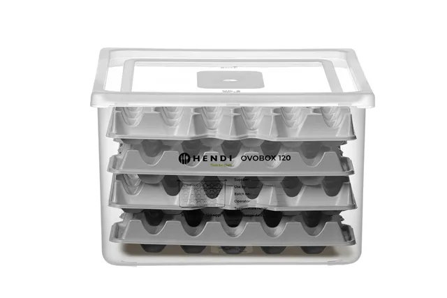 Pojemnik na jajka OVOBOX 120, GN 2/3, 18L, 355x325x200mm HENDI 870785