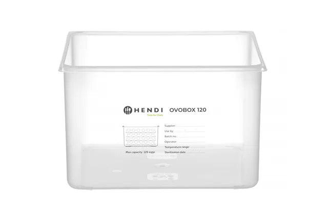 Pojemnik na jajka OVOBOX 120, GN 2/3, 18L, 355x325x200mm HENDI 870785