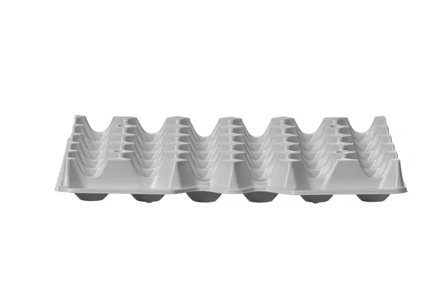 Zestaw 4 tacek na jajka OVOBOX 120, 291x288x41mm, Prostokątny HENDI 870792