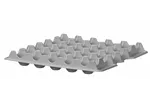 Zestaw 4 tacek na jajka OVOBOX 120, 291x288x41mm, Prostokątny HENDI 870792