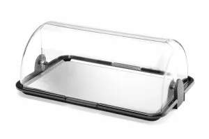 Witrynka rolltop dwufunkcyjna, pojedyncza, 465x315x195mm HENDI 871775