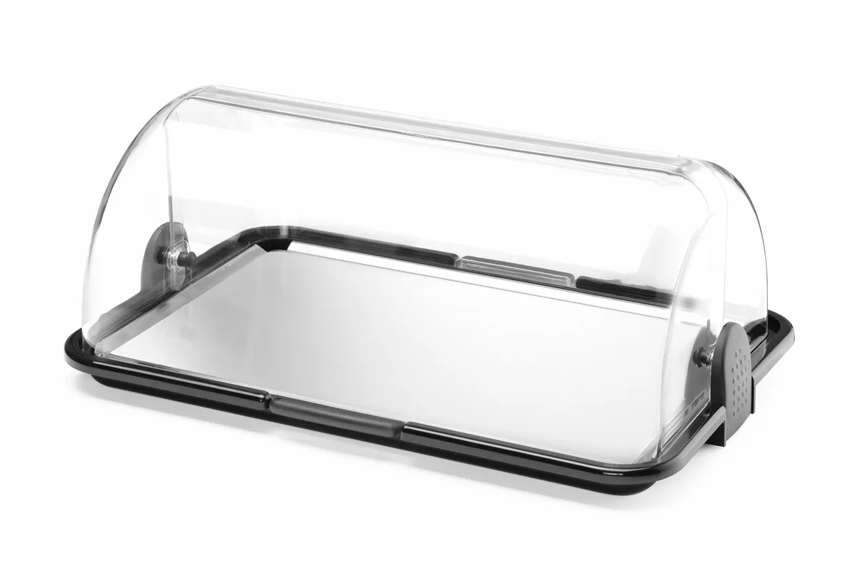 Witrynka rolltop dwufunkcyjna, pojedyncza, 465x315x195mm HENDI 871775