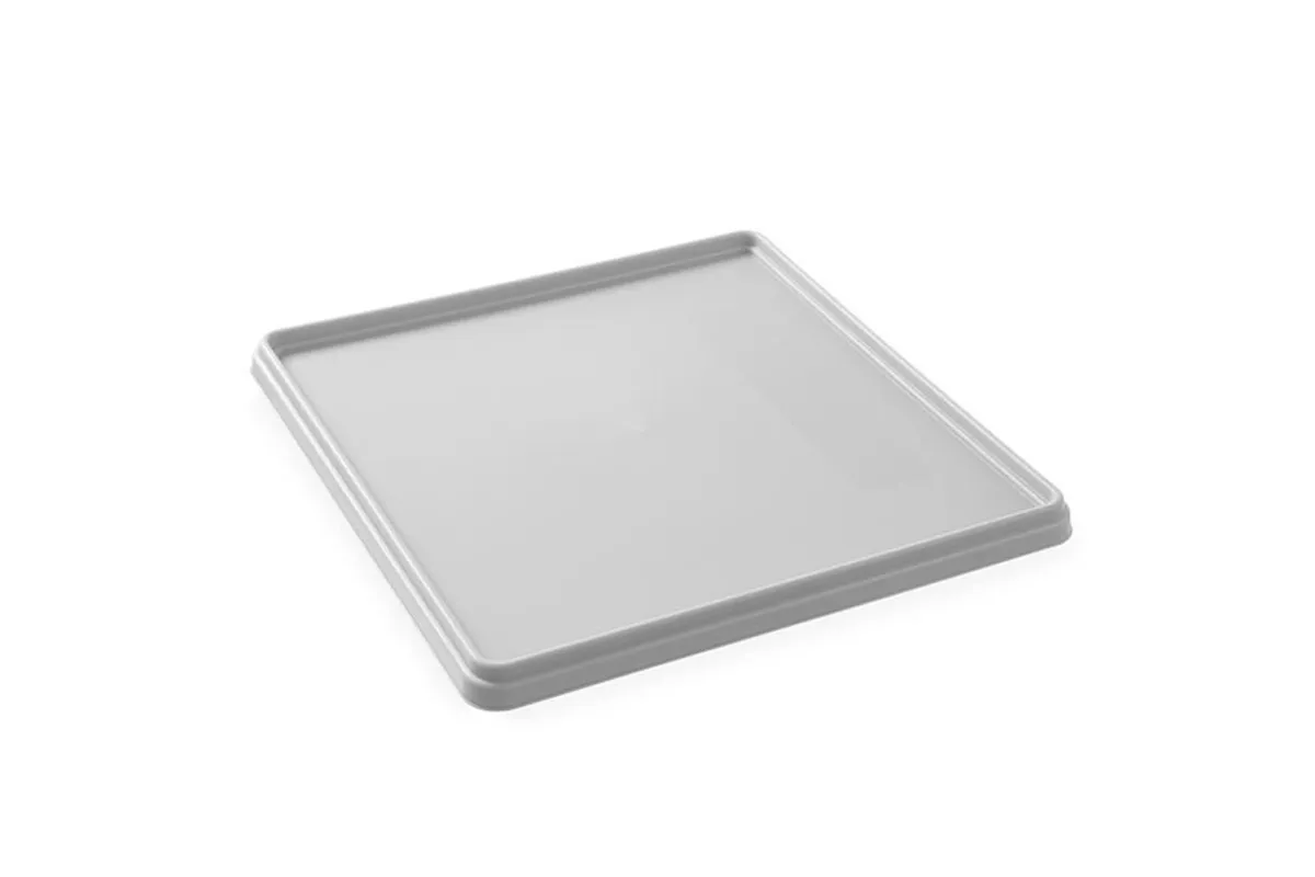 Pokrywka do koszy 500×500 mm, szary, jasnoszary, 500x500x35mm AmerBox 877791