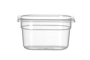 Pojemnik GN 1/9 z polipropylenu, Profi Line, 1,0, GN 1/9, 0,75L, transparentny, 176x108x100mm HENDI 880524