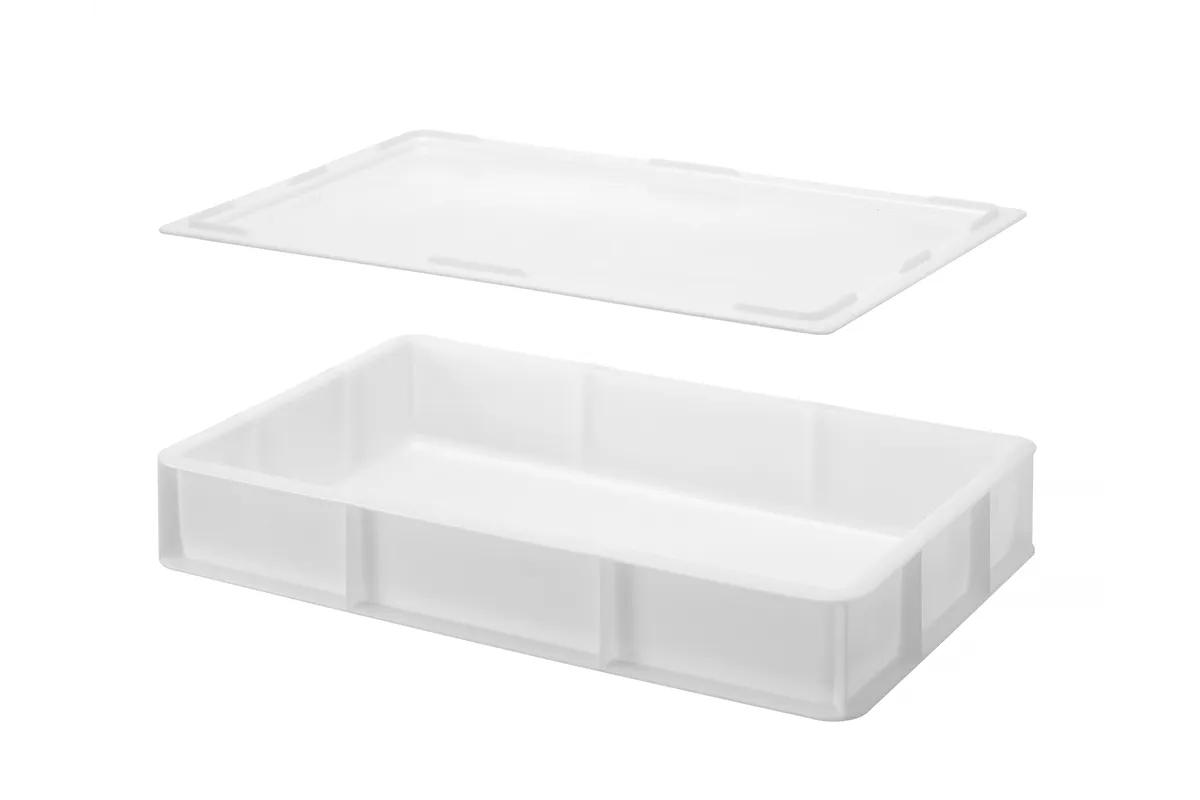 Pokrywa do pojemnika na ciasto na pizzę GN 1/1, GN 1/1, biały, 530x325x20mm HENDI 880982