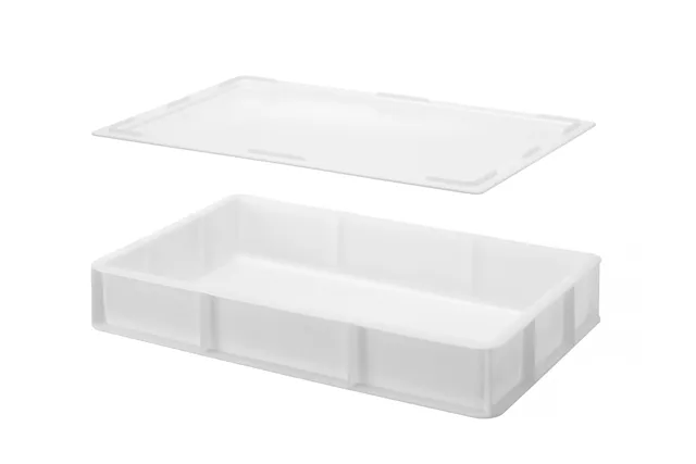 Pokrywa do pojemnika na ciasto na pizzę GN 1/1, GN 1/1, biały, 530x325x20mm HENDI 880982