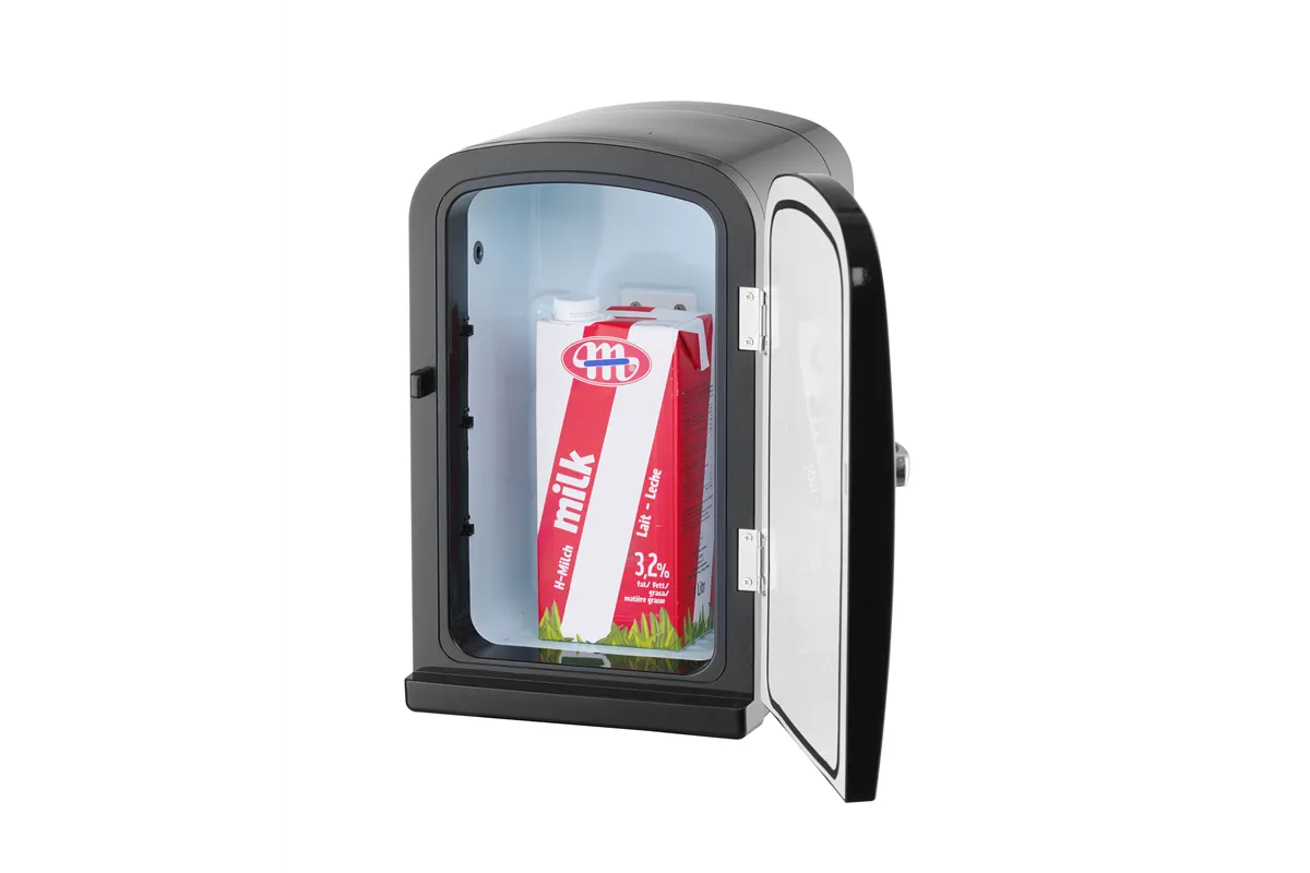 Lodówka na mleko, czarna, czarny, 230V/50W, 213x275x343mm HENDI 943434