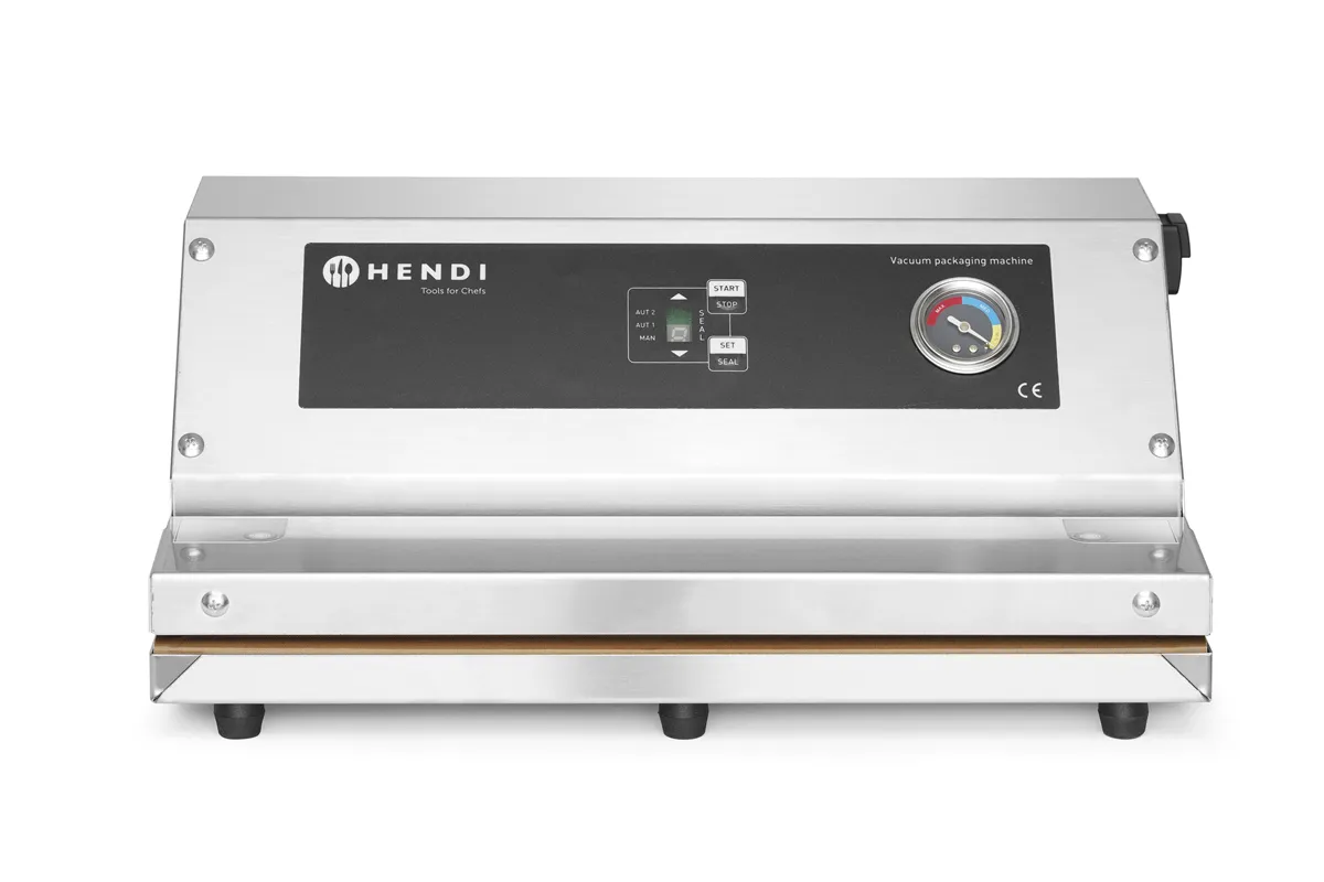 Pakowarka próżniowa – listwowa, Profi Line, listwa zgrzewająca 350 mm, 230V/250W, 383x293x175mm HENDI 970362