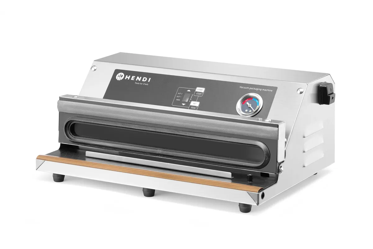 Pakowarka próżniowa – listwowa, Profi Line, listwa zgrzewająca 350 mm, 230V/250W, 383x293x175mm HENDI 970362