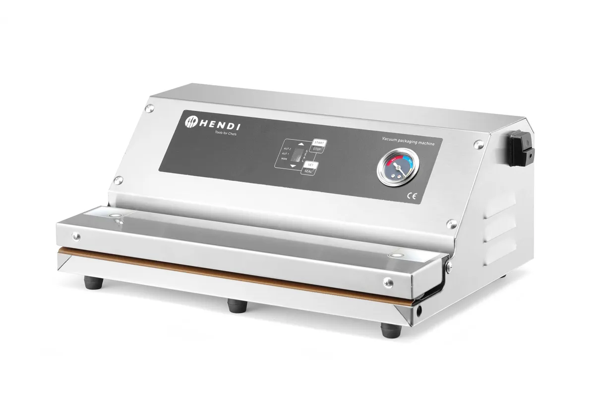 Pakowarka próżniowa – listwowa, Profi Line, listwa zgrzewająca 350 mm, 230V/250W, 383x293x175mm HENDI 970362