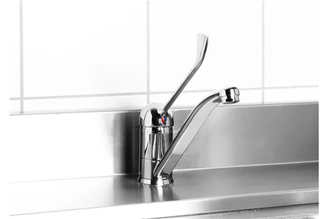 Bateria umywalkowa łokciowa, 215x54x240mm HENDI 970522