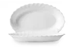 Rawierka Trianon, 220 mm, biały, 220x140x28mm Arcoroc D6885