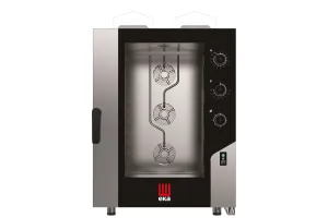 Piec konwekcyjno-parowy Millennial Smart Bakery, 10× 600×400 mm gazowy, 230V/700W, 18kW, 850x1041x1231mm Tecnoeka MKF1064GS