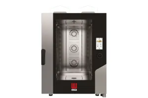 Piec konwekcyjno-parowy Millennial Touch Screen Bakery mycie 10×600×400gazowy 230V/700W 18kW 850x1035x1230 Tecnoeka MKF1064GTS