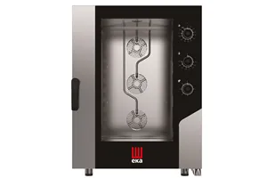 Piec konwekcyjno-parowy Millennial Smart Bakery, 10× 600×400 mm elektryczny, 400V/15500W, 850x1041x1130mm Tecnoeka MKF1064S