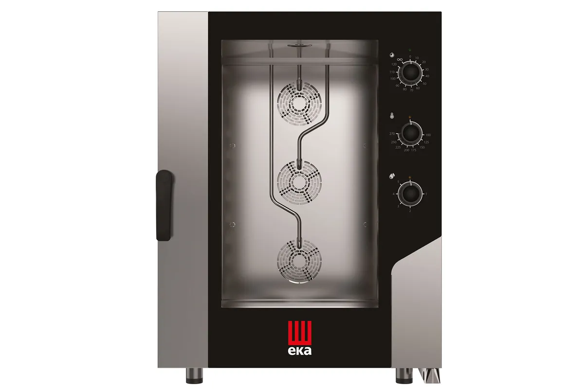 Piec konwekcyjno-parowy Millennial Smart Bakery, 10× 600×400 mm elektryczny, 400V/15500W, 850x1041x1130mm Tecnoeka MKF1064S