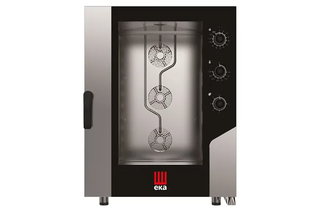 Piec konwekcyjno-parowy Millennial Smart Bakery, 10× 600×400 mm elektryczny, 400V/15500W, 850x1041x1130mm Tecnoeka MKF1064S