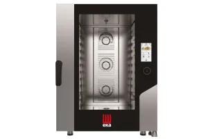 Piec konwekcyjno-parowy Millennial Touch Screen Bakery mycie 10×600×400 elektryczny 400V/17000W 850x1035x1130 Tecnoeka MKF1064TS