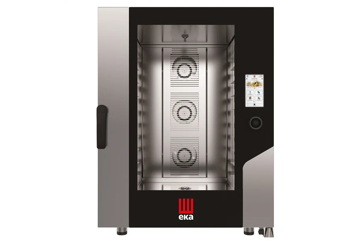 Piec konwekcyjno-parowy Millennial Touch Screen Bakery mycie 10×600×400 elektryczny 400V/17000W 850x1035x1130 Tecnoeka MKF1064TS