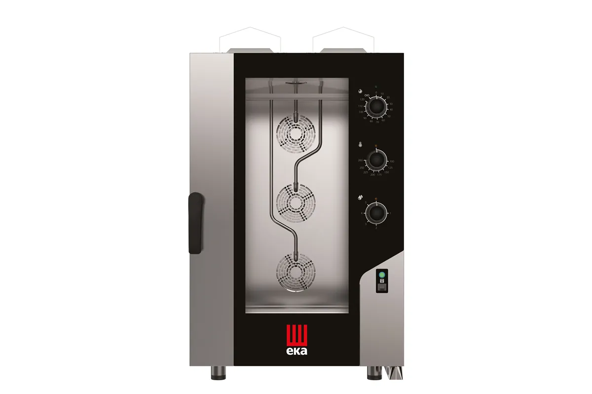 Piec konwekcyjno-parowy Millennial Smart Gastro, 11×GN1/1 gazowy, 230V/700W, 17500kW, 730x855x1231mm Tecnoeka MKF1111GS