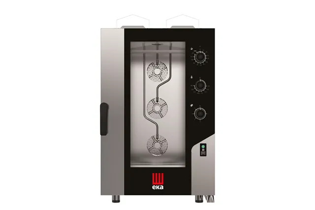 Piec konwekcyjno-parowy Millennial Smart Gastro, 11×GN1/1 gazowy, 230V/700W, 17500kW, 730x855x1231mm Tecnoeka MKF1111GS