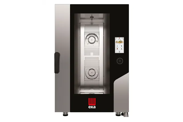 Piec konwekcyjno-parowy Millennial 11xGN1/elektryczny bojler ekran mycie sonda 400V/19000W 730x849x1130 Tecnoeka MKF1111VTS