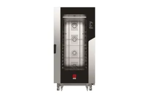 Piec konwekcyjno-parowy Millennial Black Mask Bakery 16×600×400 mm elektryczny 400V/31000W 930x1035x1900mm Tecnoeka MKF1664BM