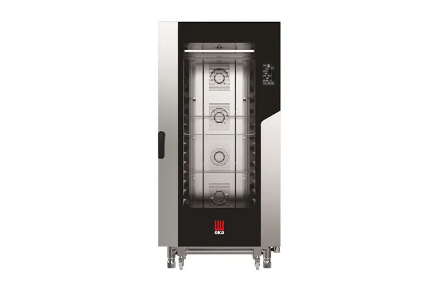 Piec konwekcyjno-parowy Millennial Black Mask Bakery 16×600×400 mm elektryczny 400V/31000W 930x1035x1900mm Tecnoeka MKF1664BM
