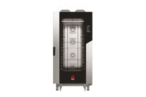 Piec konwekcyjno-parowy Millennial Black Mask Bakery 16×600×400 mm gazowy 230V/1450W 30000kW 930x1160x2060 Tecnoeka MKF1664GBM