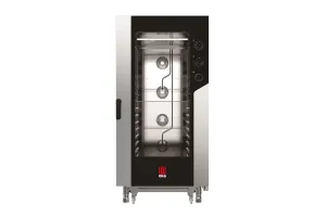 Piec konwekcyjno-parowy Millennial Smart Bakery, 16× 600×400 mm elektryczny, 400V/31000W, 930x1035x1900mm Tecnoeka MKF1664S